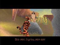 Winnie l Ourson - La chasse au miel de Tigrou sur Sony Playstation